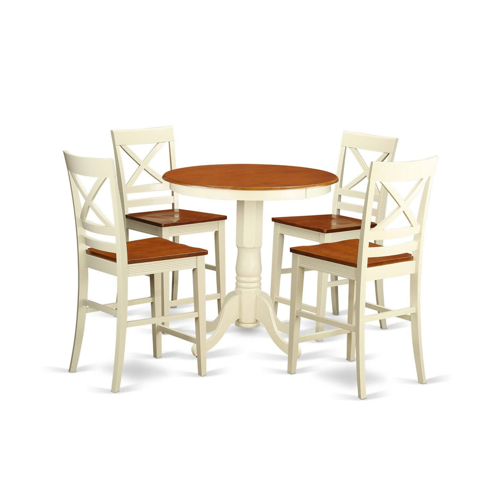 5 Piece Counter Height Pub Table Set F3754