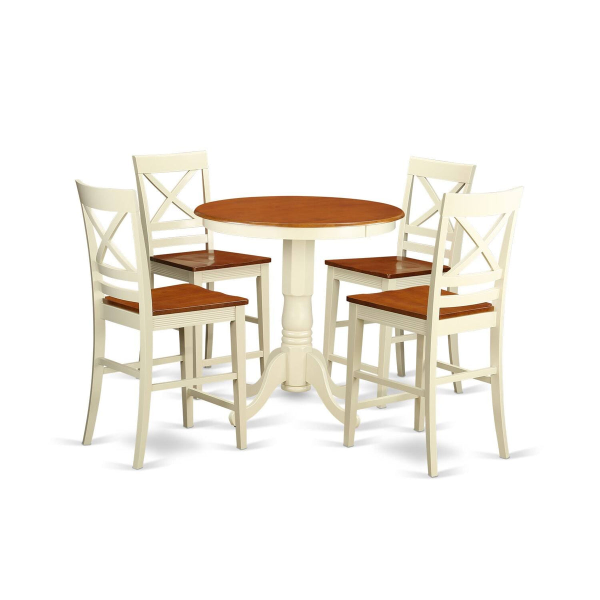 5 Piece Counter Height Pub Table Set F3754