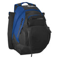 Black Baseball Equipment Backpack O121309