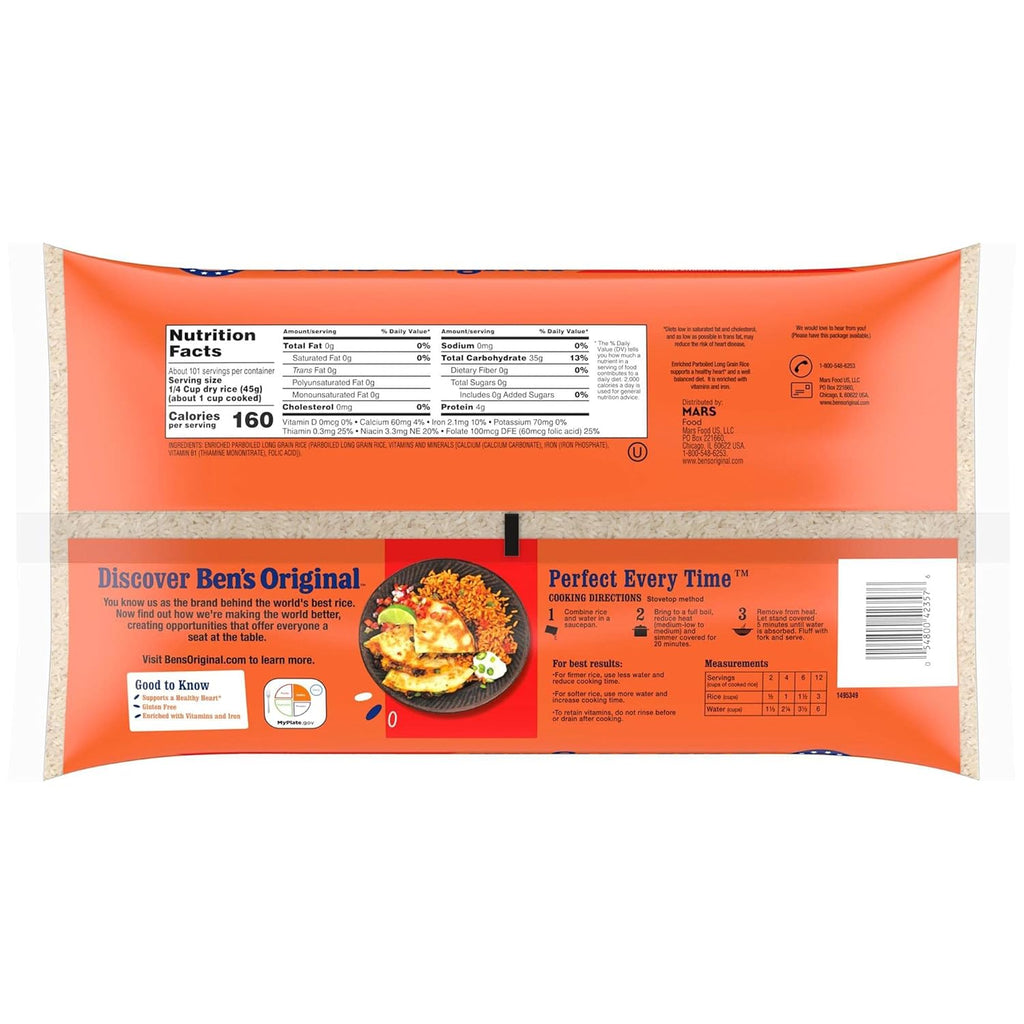 Enriched Long Grain White Rice, 10 lb Bag W425