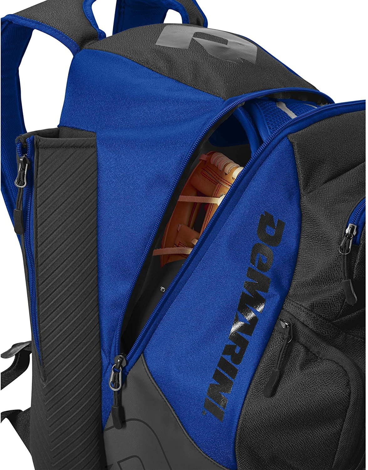 Black Baseball Equipment Backpack O121309
