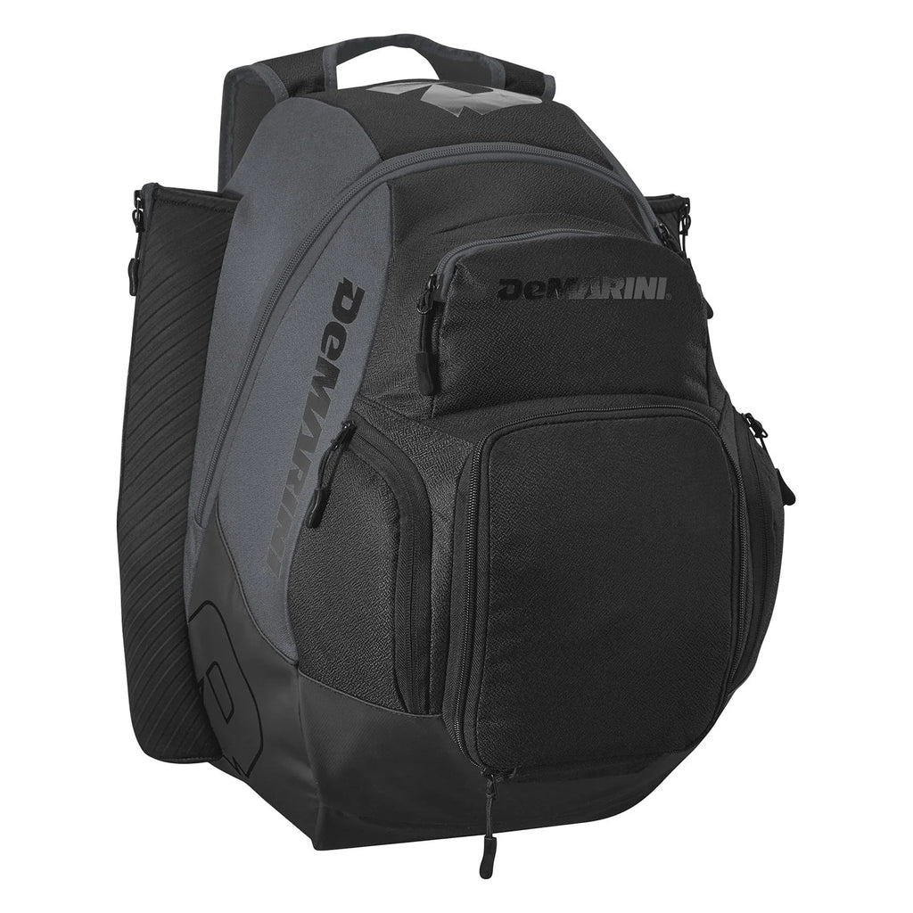 Black Baseball Equipment Backpack O121309
