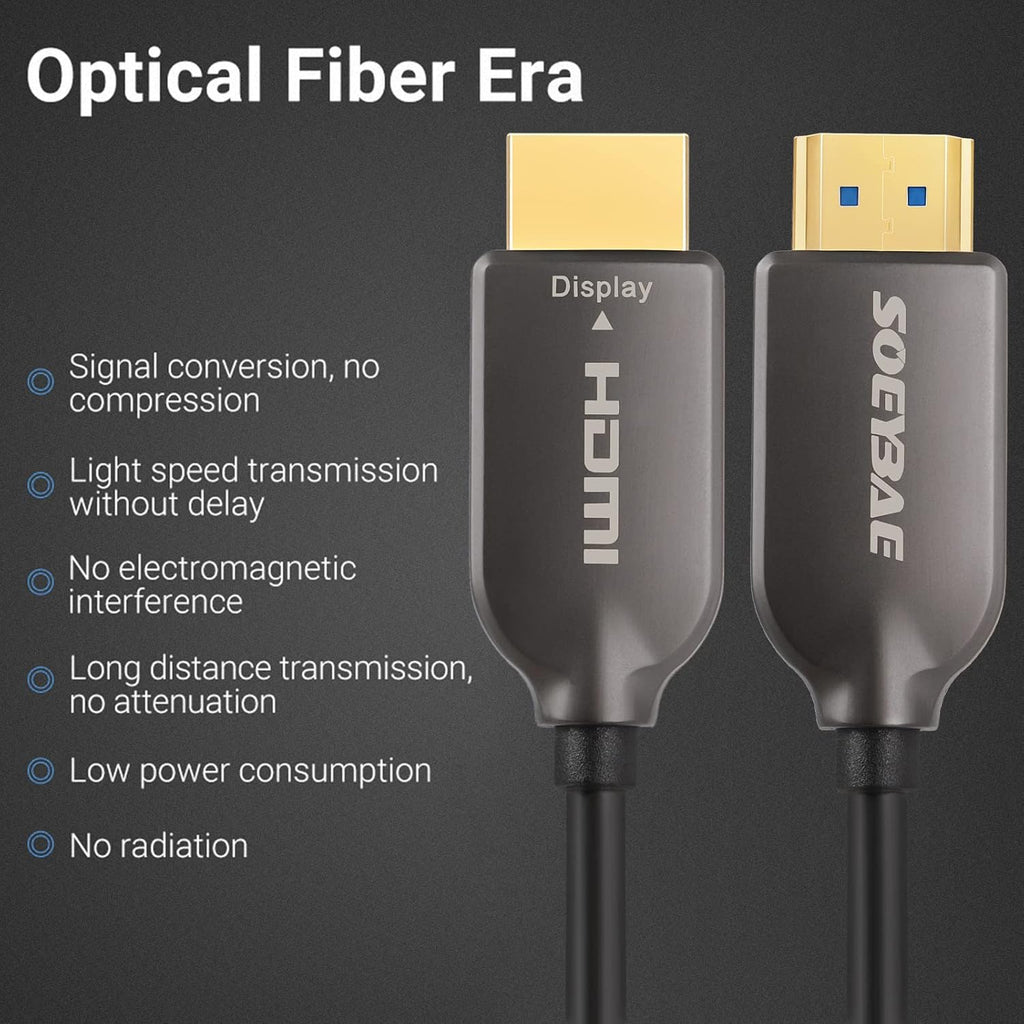 4K HDMI Fiber Optic Cable, 100ft 30M P145968