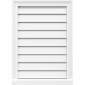 Vertical Surface Mount PVC Gable Vent T248922