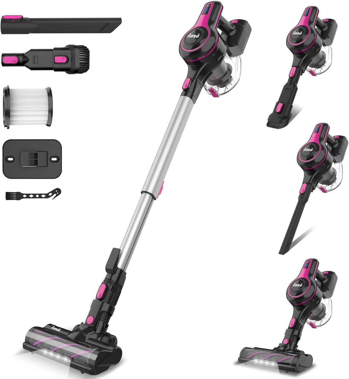 Rose Cordless Stick Vacuum Cleaner Y577010
