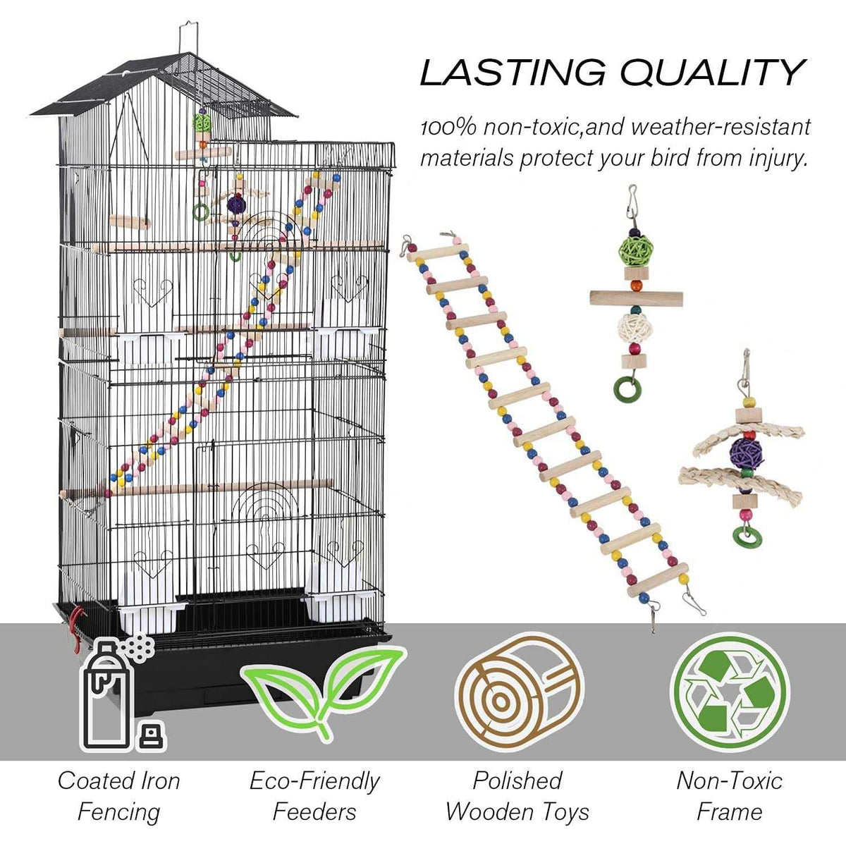 39 inch Bird Cage with Stand A316302