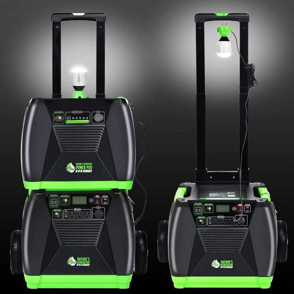 Portable Solar & Wind Powered 3600 Watts Generator A4819