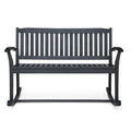 Dark Gray Glider Bench I706159