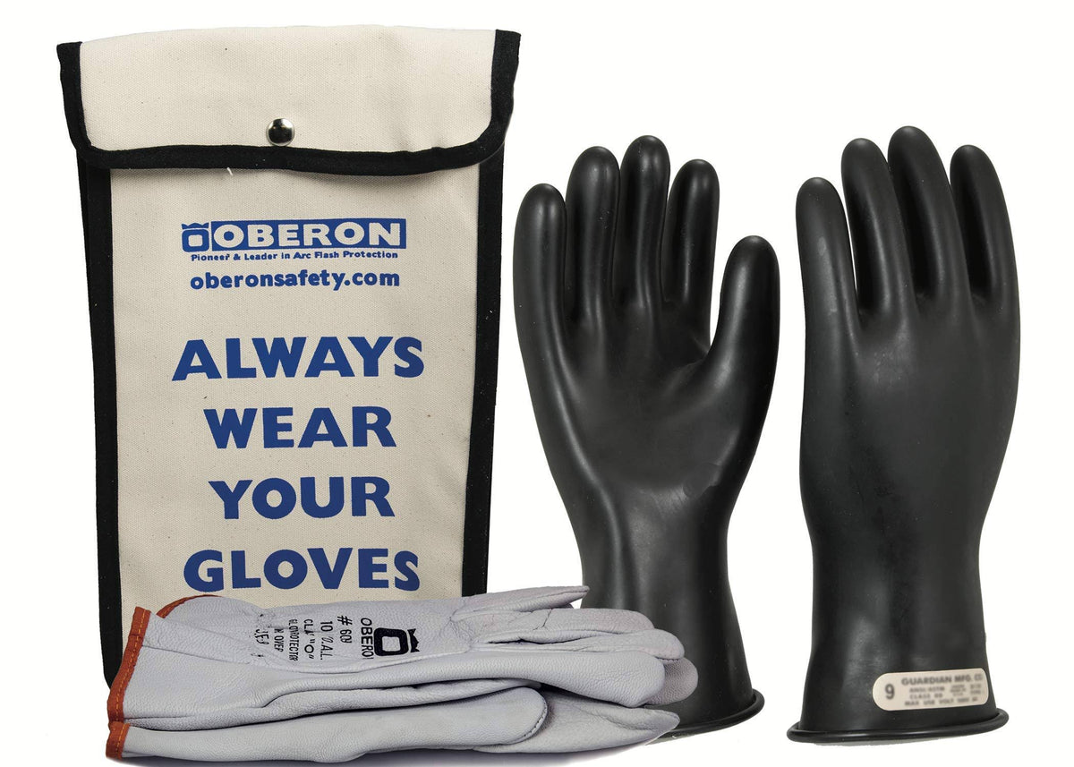 Class 0 Rubber Electrical Glove Kits I380158