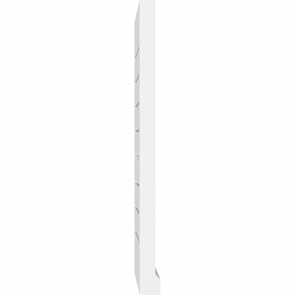 Vertical Surface Mount PVC Gable Vent T248922