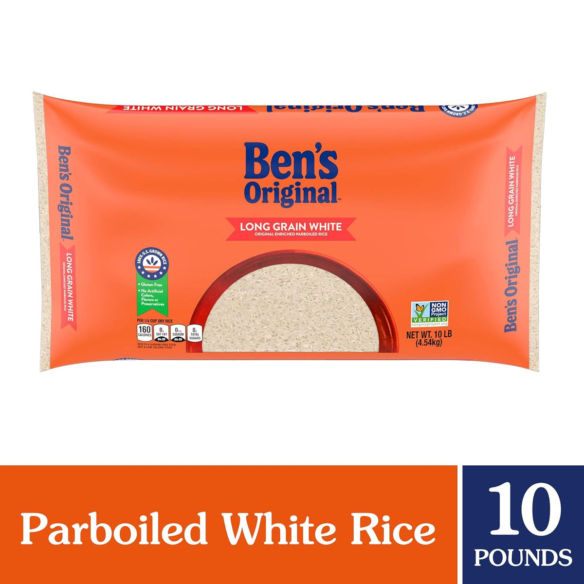Enriched Long Grain White Rice, 10 lb Bag W425