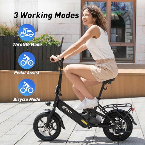 Folding Electric Bicycle with 350W Motor and 36V 7.5Ah Battery O6756