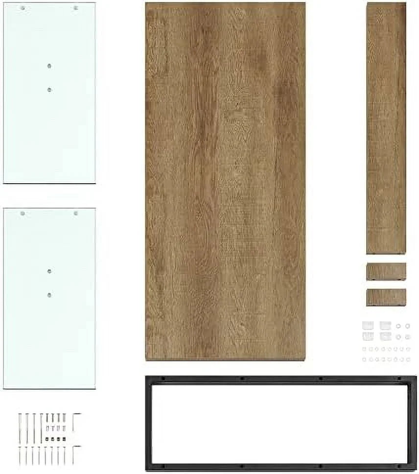 White High Glossy 55 inches Rectangular Dining Table D724896