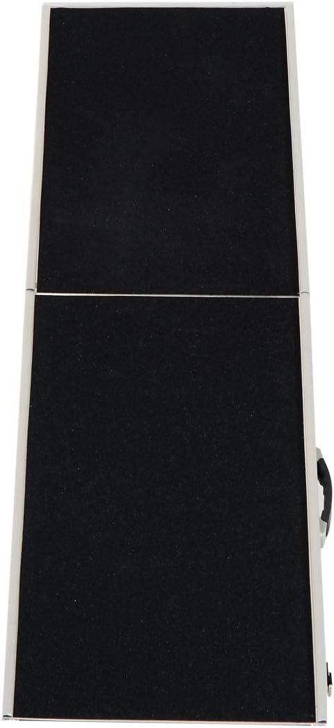 72" Portable Bi-Fold Pet Ramp with Safety Lock and Carry Handle W1962