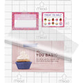 9" x 11.5" 5 mil Gloss Clear Thermal Laminating Pouches Q508