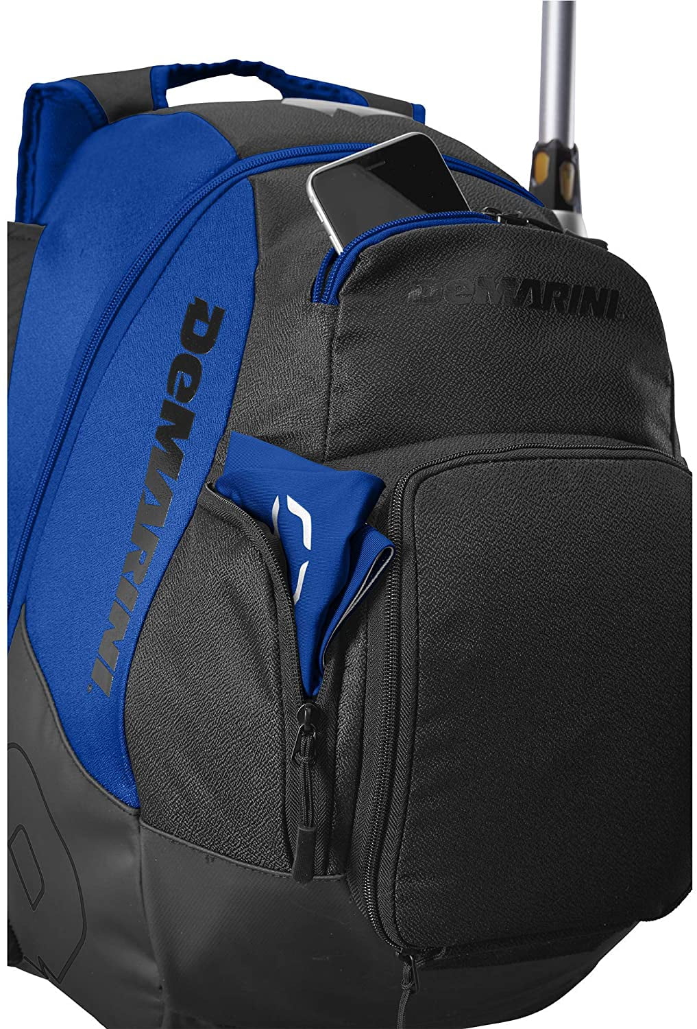 Black Baseball Equipment Backpack O121309