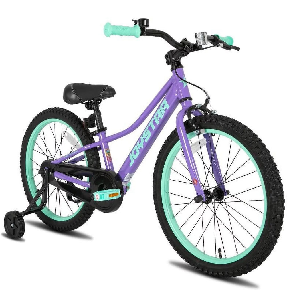 20 Inch Kids Bike with Training Wheels Blue B98045
